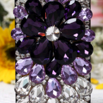 Flower Crystal Case Colorful Floral Case For..